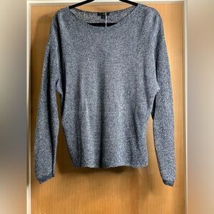 J Crew Women's Blue Knit Sweater.  Size-Large